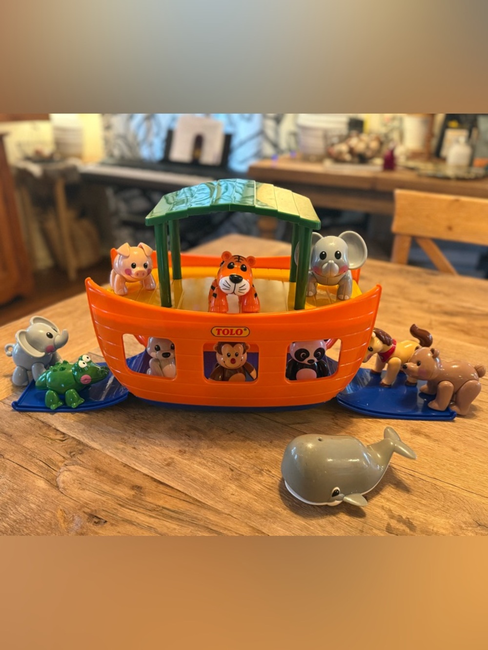 TOLO Toys First Friends Noah's Ark and Animals Playset Boat